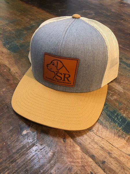 Logo Leather Patch Hats