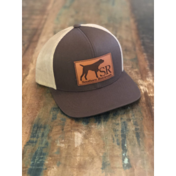 Pointer Leather Patch Hat
