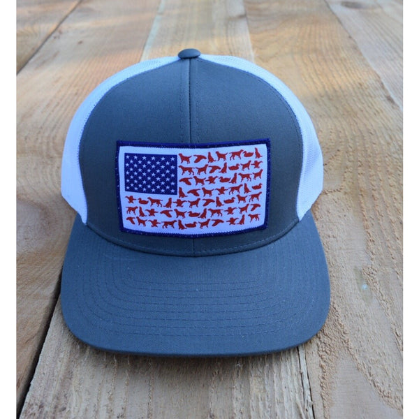 American Flag Patch hat