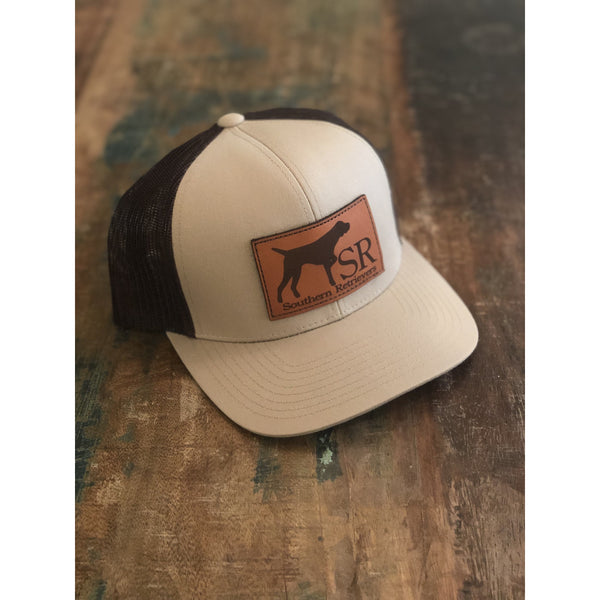 Pointer Leather Patch Hat